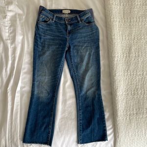 Hatch Crop Maternity Jean